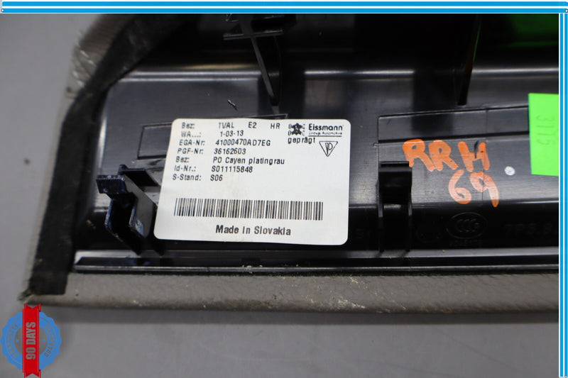 Load image into Gallery viewer, 11-18 Porsche Cayenne 958 Rear Right Side Door Panel Armrest Arm Trim Cover Oem