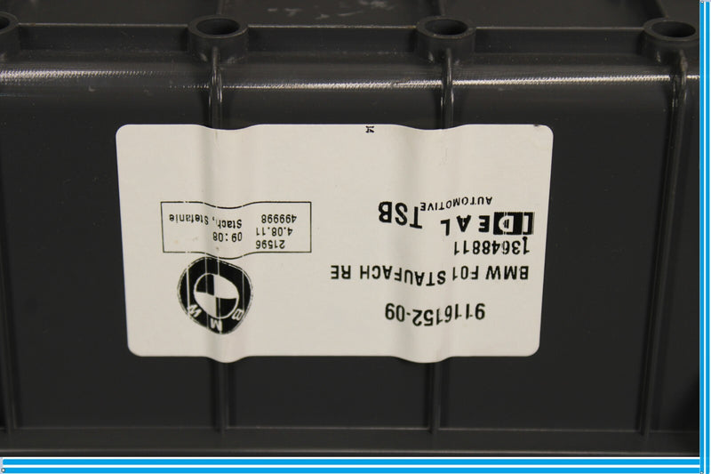 Load image into Gallery viewer, 09-15 BMW 750i 750Li Rear Trunk Floor Right Side Storage Compartment Box Oem
