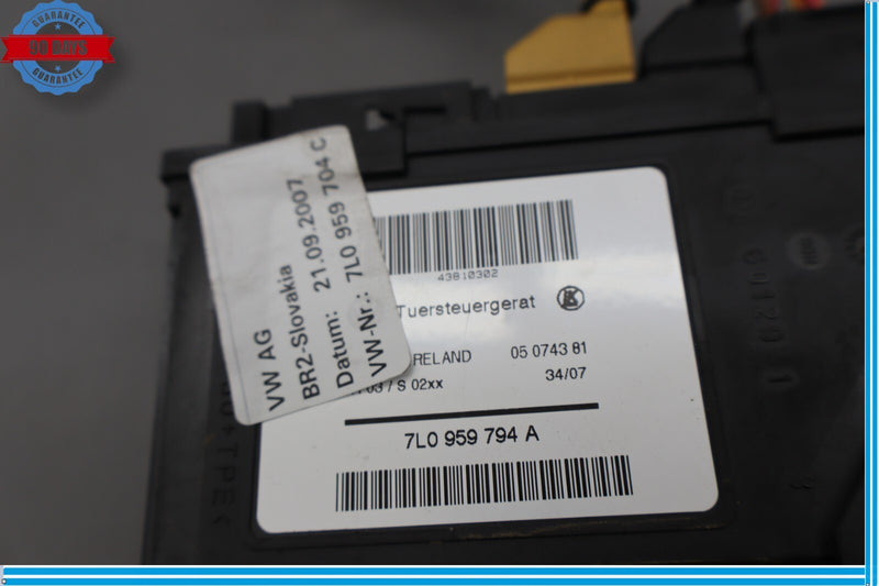 Load image into Gallery viewer, 03-10 Porsche Cayenne Rear Right Passenger Door Window Regulator Motor Oem