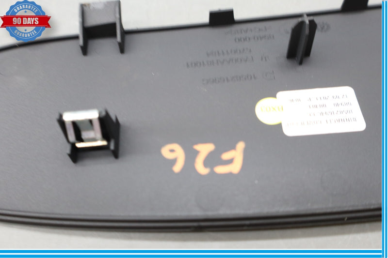Load image into Gallery viewer, 14-17 Maserati Ghibli Dash Speedometer Cluster Cover Trim Black 670011184 Oem