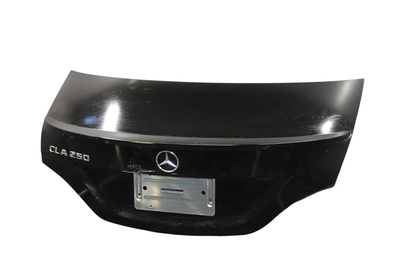 Load image into Gallery viewer, 14-19 Mercedes CLA250 Rear Trunk Lid Deck Shell Panel Cover Black 1177500075 OEM