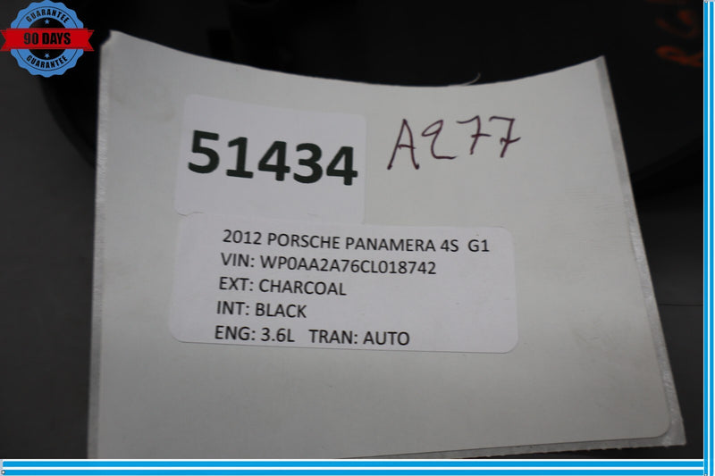 Load image into Gallery viewer, 10-16 Porsche Panamera Front Right Passenger Seat Inner Recliner Cover Trim Oem