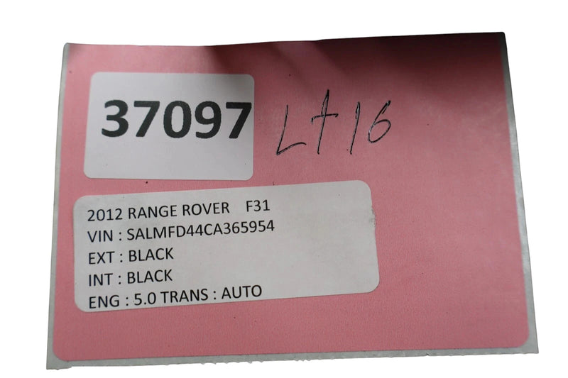 Load image into Gallery viewer, 10-12 Land Rover Range Rover Trunk Lid Tailgate Scuff Cover Panel Trim Oem