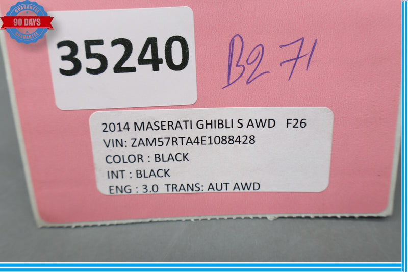 Load image into Gallery viewer, 14-17 Maserati Ghibli Dash Headlight Ambient Light Dimmer Switch Controller Oem