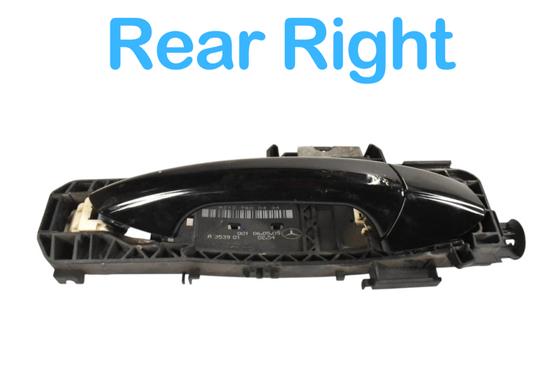 Load image into Gallery viewer, 10-13 Mercedes W212 E350 E250 E550 Rear Right Side Exterior Door Handle Oem