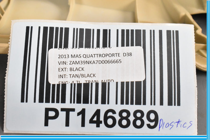 Load image into Gallery viewer, 04-13 Maserati Quattroporte M139 Front Right Passenger Seat Lower Cover Trim Oem