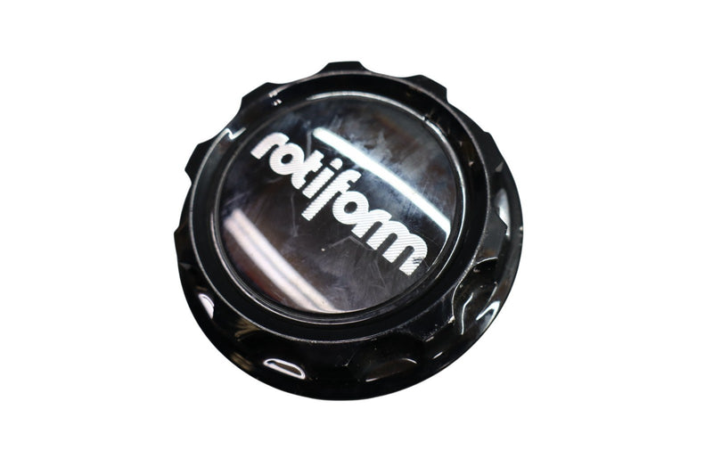 Load image into Gallery viewer, Rotiform Gloss Black Wheel Center Cap Hub Cap 1005-43GB/1005-44GBS 2.75" Oem