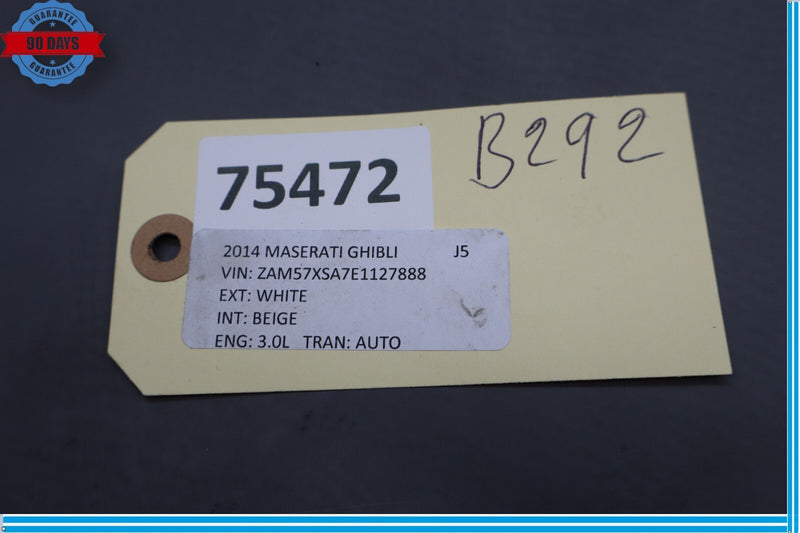 Load image into Gallery viewer, 14-20 Maserati Ghibli Front Right Passenger Side Dash End Cap Trim Cover Oem