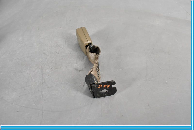 Load image into Gallery viewer, 04-09 Jaguar XJ8 XJR Rear Left Driver Side Seatbelt Seat Belt Buckle Tan Oem