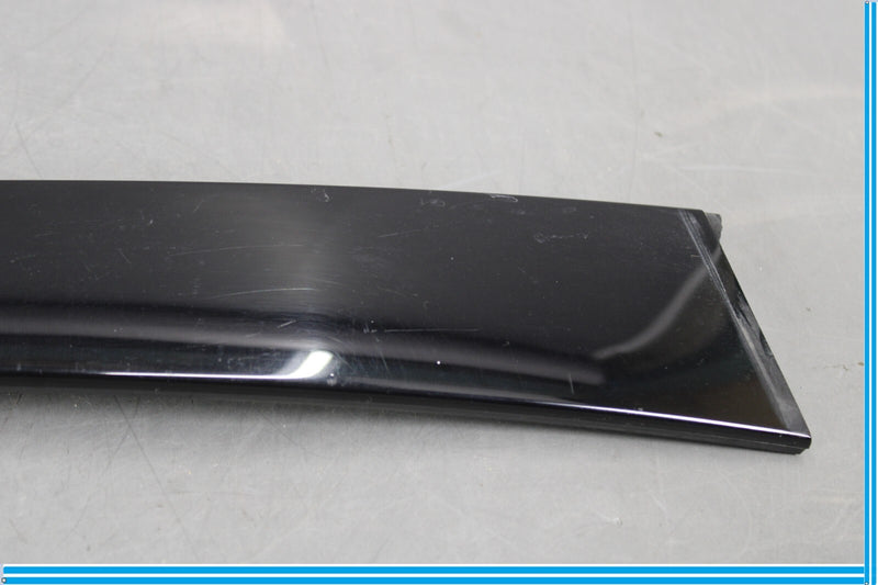Load image into Gallery viewer, 11-18 Audi A8 Rear Left Driver Exterior Door B Pillar Molding Trim Black Oem