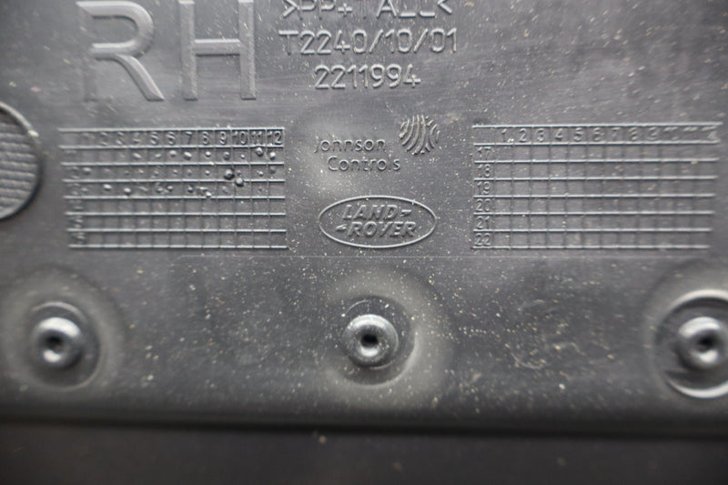 Load image into Gallery viewer, 12-15 Range Rover Evoque L538 Front Right Passenger Seat Back Panel Cover Oem
