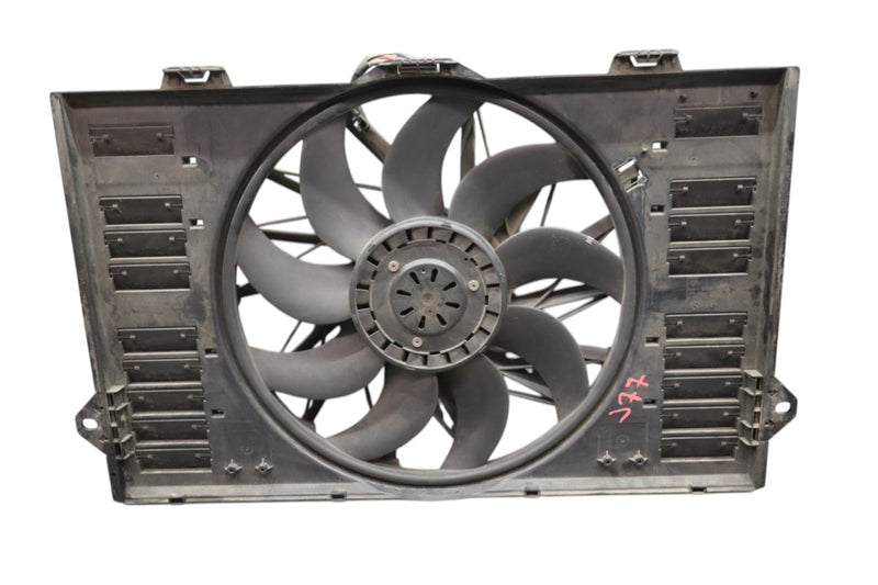 Load image into Gallery viewer, 10-16 Porsche Panamera 970 Engine Cooling Radiator Fan Motor Assembly Oem
