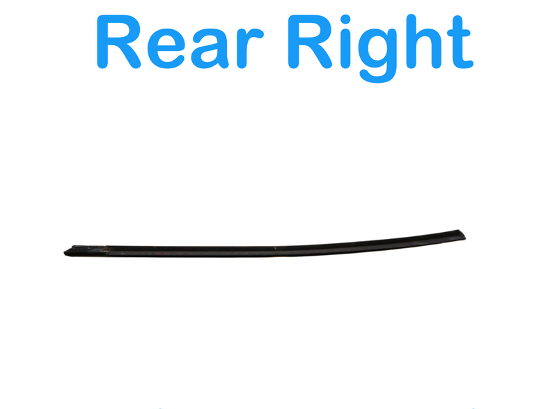 Load image into Gallery viewer, 14-22 Maserati Ghibli M157 Rear Right Door Window Inner Weatherstrip Seal Oem