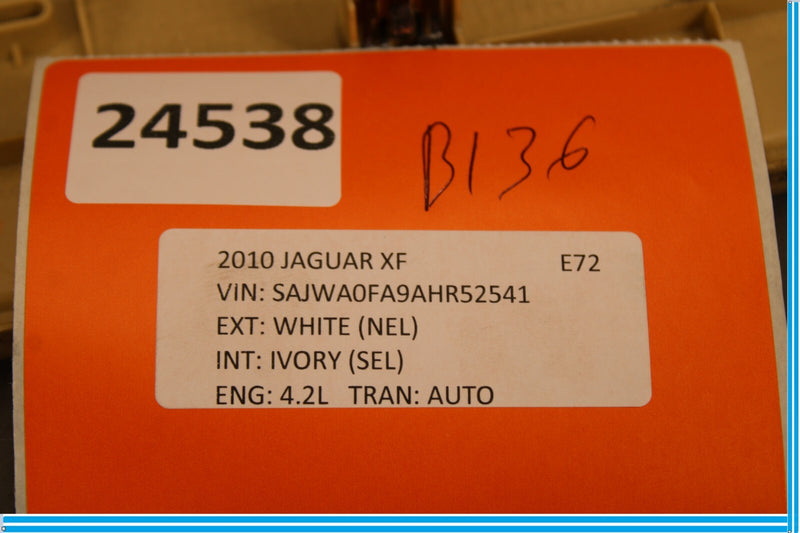 Load image into Gallery viewer, 09-15 Jaguar X250 XF XFR Front Right Door Scuff Tread Plate 8X2313201AF Oem