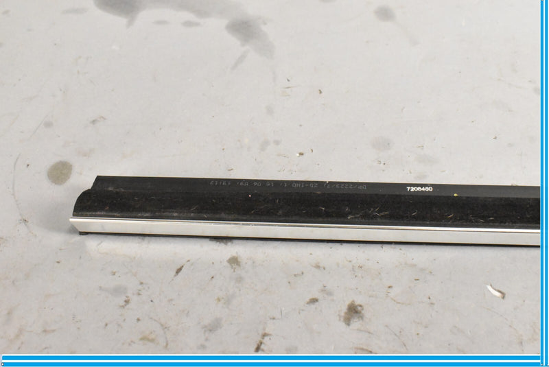 Load image into Gallery viewer, 09-15 BMW 750i 750Li F01 F02 Rear Right Inner Window Channel Cover 7206450 Oem