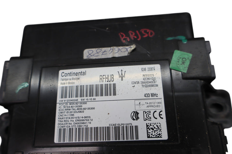 Load image into Gallery viewer, 14-17 Maserati Ghibli S Rear Right Roof Keyless Entry Start Control Module Oem