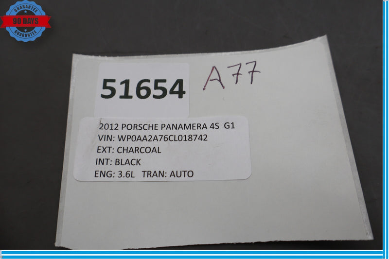 Load image into Gallery viewer, 10-16 Porsche Panamera Rear Right Passenger Side Trunk Tailgate Cover Oem