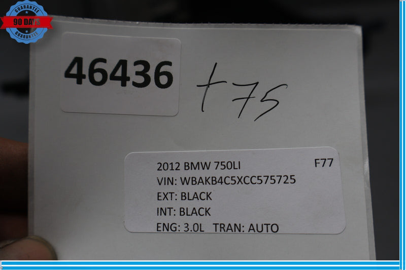 Load image into Gallery viewer, 09-15 BMW 740i 740Li 750i Front Right Side Lower B Pillar Cover Trim Panel Oem