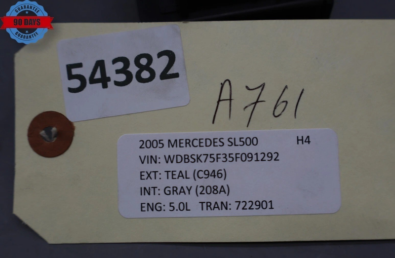Load image into Gallery viewer, 03-12 Mercedes SL500 SL600 Anti Theft Alarm Module Unit A2118209126 Oem