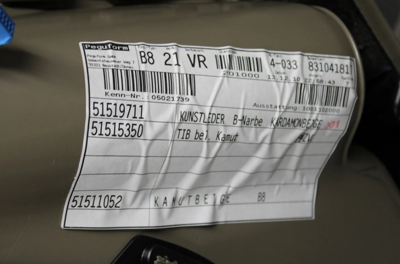Load image into Gallery viewer, 09-12 Audi A4 Quattro Front Right Passenger Side Door Panel 8K2867106 Oem
