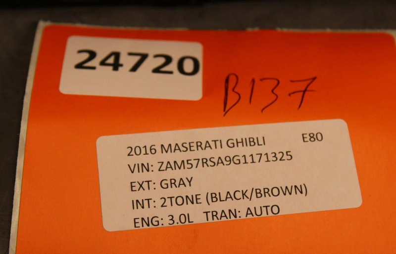 Load image into Gallery viewer, 14-17 Maserati Ghibli S Front Center Console Wood Cup Holder 105088681 OEM