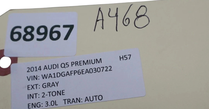 Load image into Gallery viewer, 09-14 Audi Q5 SQ5 Front Dashboard Center Display Bezel Cover Trim 8R1857186P Oem