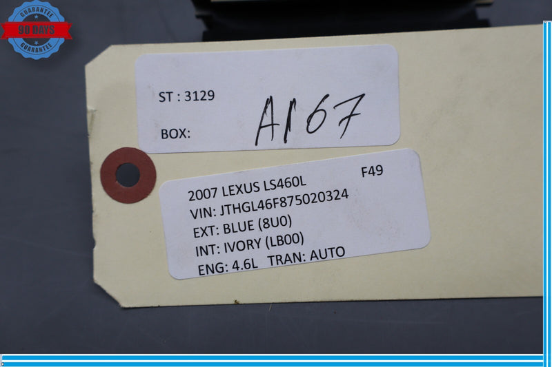 Load image into Gallery viewer, 07-12 Lexus LS460 LS460L Trunk Lid Open Fuel Door Switch Trim Panel 15C041 Oem