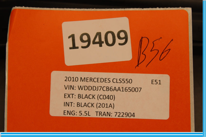Load image into Gallery viewer, 06-11 Mercedes CLS550 CLS500 W219 Rear Left Side Inner Door Step Sill Plate Oem