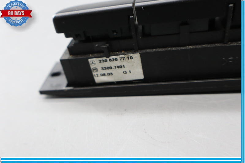 Load image into Gallery viewer, 03-08 Mercedes R230 SL500 Center Console Blank Filler 2308207710 Oem
