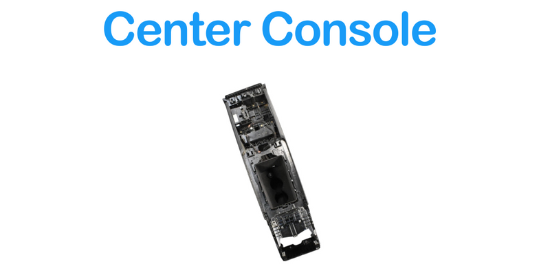 Load image into Gallery viewer, 14-17 Maserati Quattroporte Center Console Storage Frame w/ Arm Rest Oem