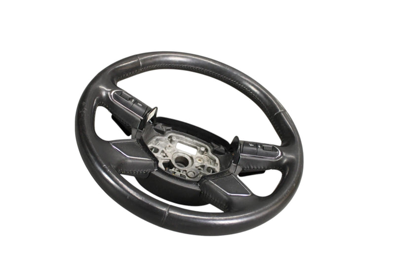 Load image into Gallery viewer, 11-17 Audi A8 Quattro Steering Wheel Leather Black W/ Switches 4H0419091 OEM