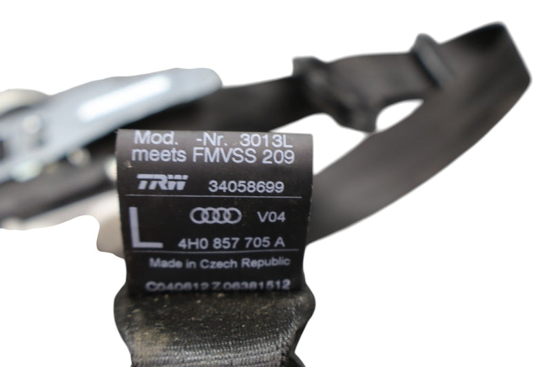 Load image into Gallery viewer, 11-18 Audi A8 A8L Quattro Front Left Side Seat Seatbelt Retractor 4H0857705A Oem