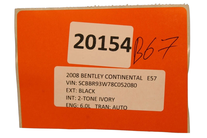 Load image into Gallery viewer, 07-11 Bentley Continental Rear Left Driver Side Trunk Hinge Lock Bracket OEM