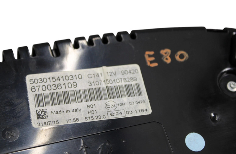 Load image into Gallery viewer, 14-17 Maserati Ghibli Speedometer Instrument Cluster Gauge Black 670036109 Oem