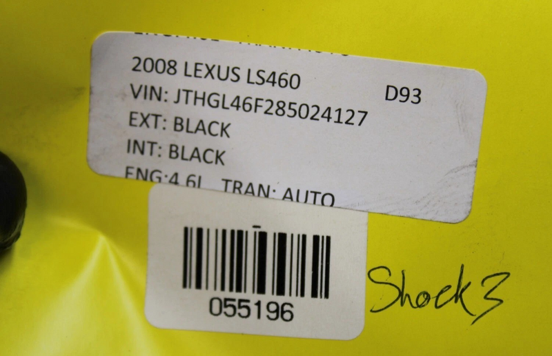 Load image into Gallery viewer, 2007 - 2012 LEXUS LS460 RWD FRONT RIGHT SHOCK ABSORBER STRUT & COIL SPRING OEM
