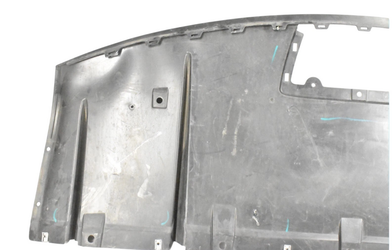 Load image into Gallery viewer, 16-20 Tesla Model X Rear Bumper Tray Shield Tow Hitch Cover Black 105835600C Oem