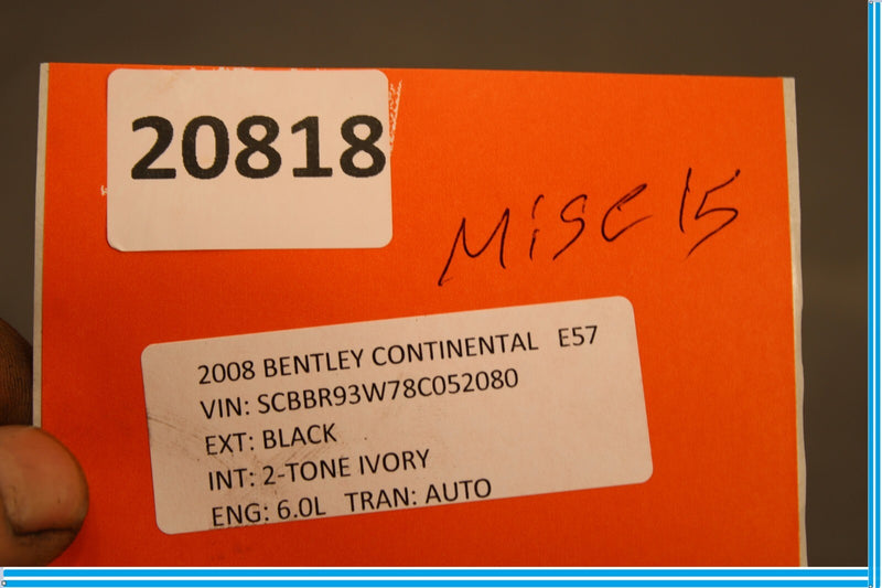 Load image into Gallery viewer, 04-18 Bentley Continental Power Steering Pump Bracket Oem