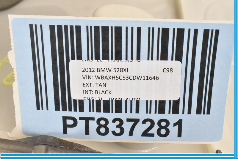Load image into Gallery viewer, 11-16 BMW 528i 535i 550i F10 Rear Left Driver Corner Upper Seat Cushion Trim Oem