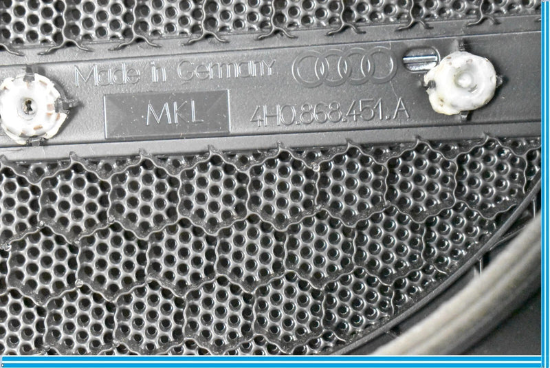 Load image into Gallery viewer, 11-17 Audi A8 A8 Quattro Rear Left Side Interior Door Trim Panel Black OEM