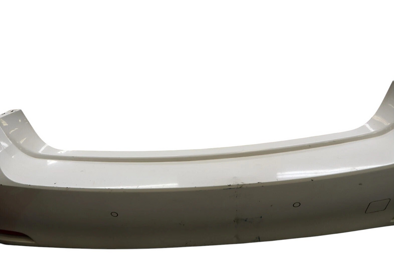 Load image into Gallery viewer, 09-12 BMW 750i 750Li Rear Lower Bumper Cover Assembly Trim Panel White OEM