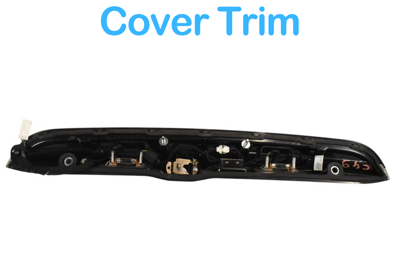 Load image into Gallery viewer, 14-17 Maserati Ghibli Rear Trunk License Plate Light Cover Trim 670010759 OEM