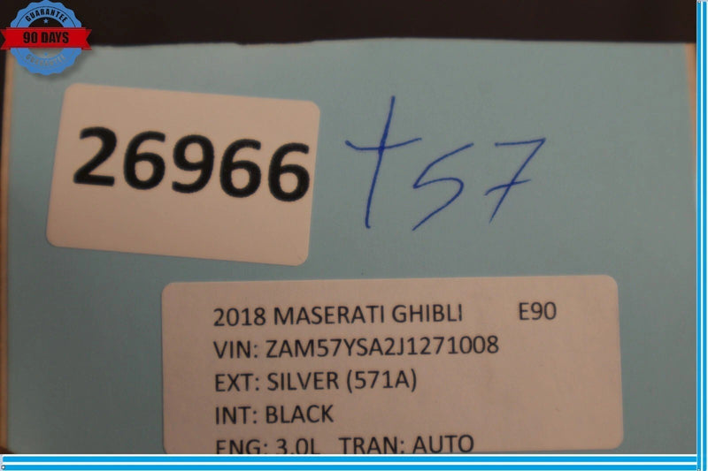 Load image into Gallery viewer, 14-22 Maserati Ghibli S Dashboard Lower Driver Side Knee Cover Panel Black OEM