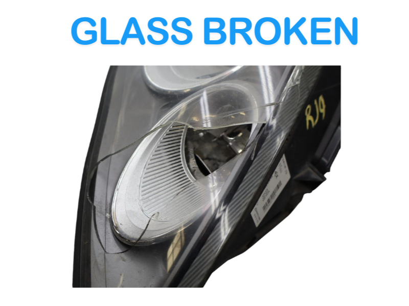 Load image into Gallery viewer, 10-13 Porsche Panamera Front Right Passenger Side Headlight Lamp Xenon (Damaged)