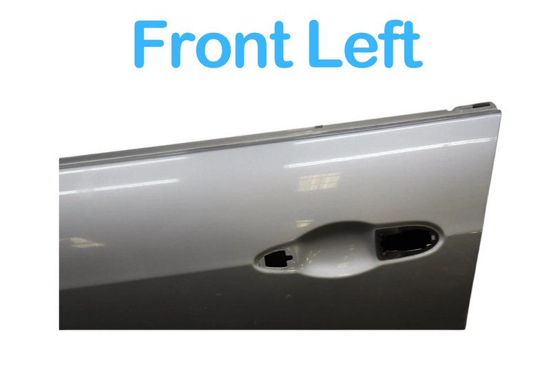 Load image into Gallery viewer, 14-22 Maserati Quattroporte Ghibli Front Left Driver Side Door Shell Silver OEM