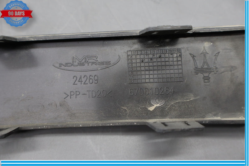 Load image into Gallery viewer, 14-17 Maserati Quattroporte Rear Bumper Central Lower Moulding Oem