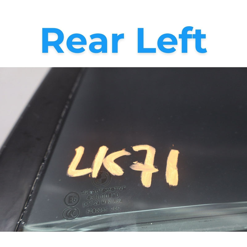 Load image into Gallery viewer, 10-17 BMW 535i GT 550i GT F07 Rear Left Driver Side Quarter Window Glass Oem