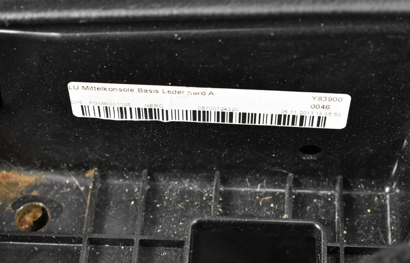 Load image into Gallery viewer, 14-17 Maserati Quattroporte Center Console Storage Frame w/ Arm Rest Oem