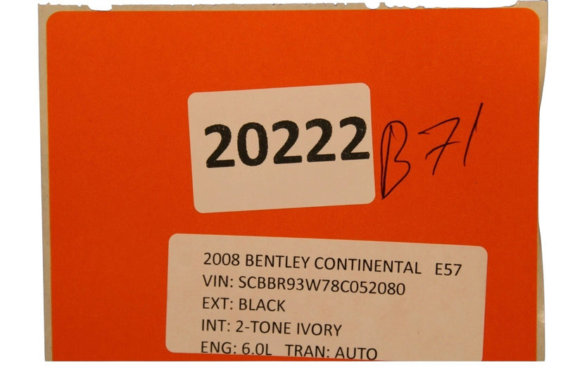 Load image into Gallery viewer, 06-13 Bentley Continental Rear Side Roof Headliner Trim Cover Panel OEM