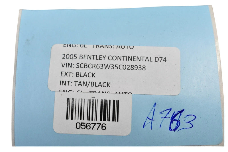 Load image into Gallery viewer, 03-12 Bentley Continental Front Center Console Armrest Set Arm Rest Center Oem