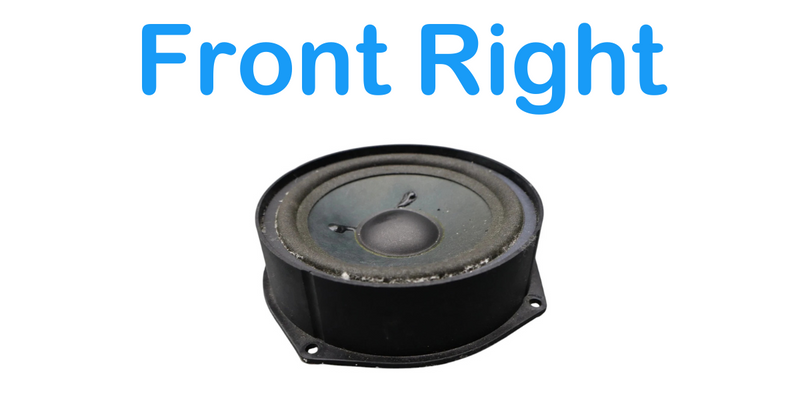 Load image into Gallery viewer, 03-12 Bentley Continental Flying Spur GT Front Right Side Door Sound Speaker Oem